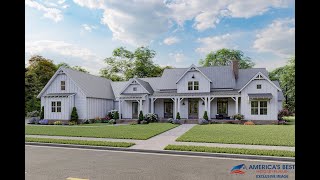 MODERN FARMHOUSE PLAN 4534-00022