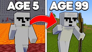 Minecraft Manhunt But I'm OLD...