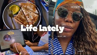 VLOG O5: Life lately in Lagos | Health scare | Family