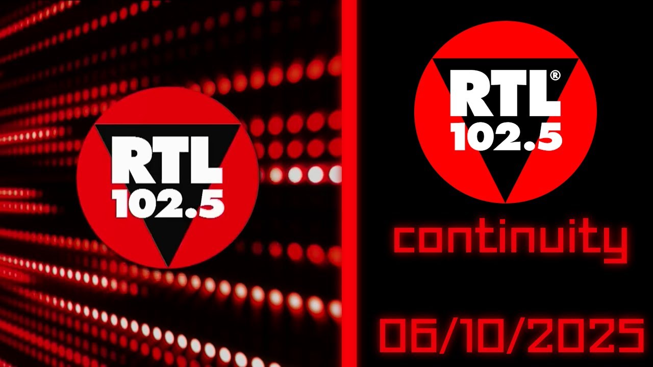 RTL 102.5 TV (Italy) continuity (06/10/2025)