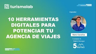 WEBINAR: ⚡️10 Herramientas Digitales para Potenciar tu Agencia de Viajes ✈️🌎