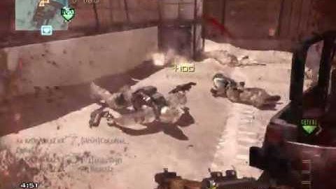 MW3 MP7 QUAD FEED!!!