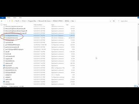 System Database- Resource Database