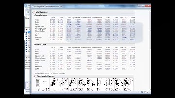 Stepwise Multiple Regression Automated process in JMP
