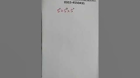 tricky question, how to solve power in fraction