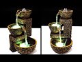 DIY Concrete Water Fountain ⛲ Homemade Craft Ideas