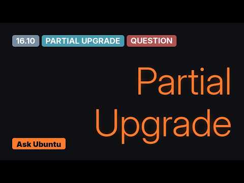 Ubuntu: dpkg-divert: error: rename involves overwriting error after upgrading from 16.04 to 16.10