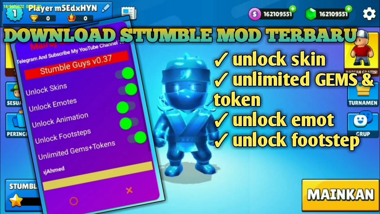 Download Stumble Guys Mod APK 0.40 (Unlimited Gems, Money) Free