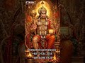 Lord Hanuman is the symbol of strength, devotion, courage, loyalty, and selfless service.#bhakti