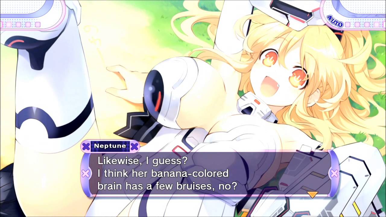 Yellow heart neptunia