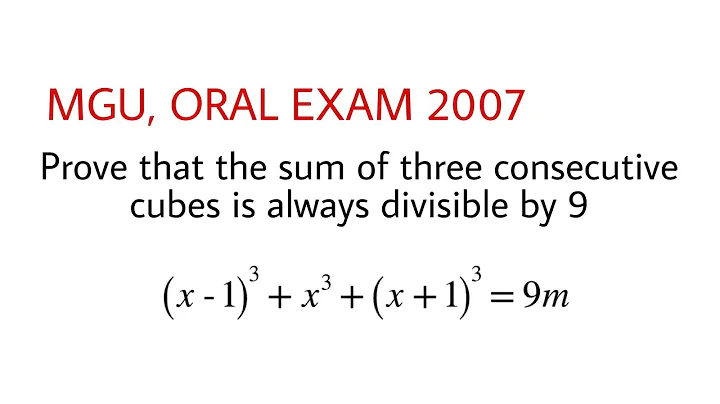 An elementary number theory problems from MGU oral exam 2007