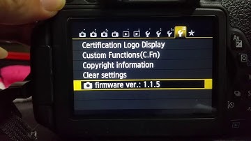 Canon 700D firmware update and install MagicLantern