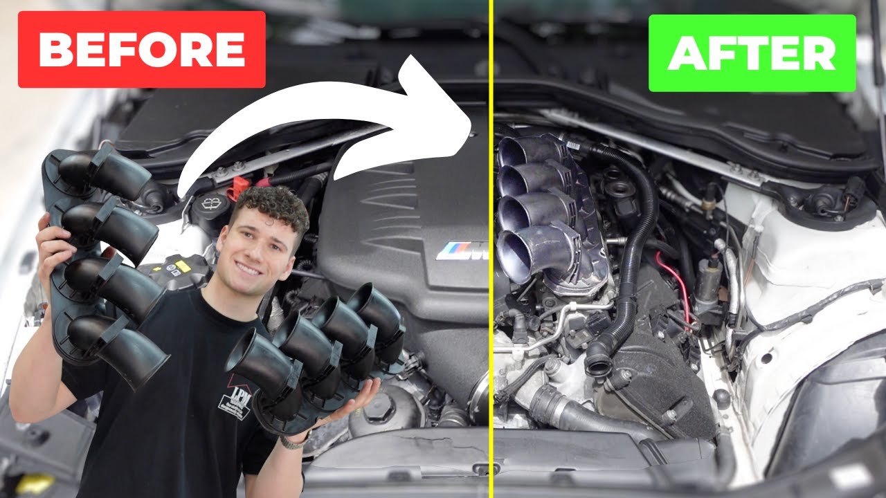 Making the BEST SOUNDING BMW SOUND EVEN BETTER (open velocity stacks ...