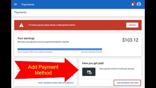 How to add payment method and verify address in adsense account | Tamil | AdSense Payment