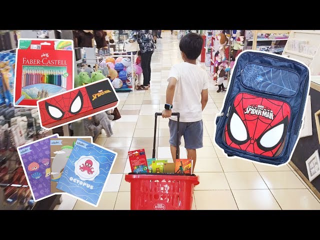 Ziyan Beli Perlengkapan Sekolah - Back to School Supplies Haul 2019 class=