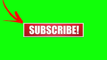 Green Screen Animated Subscribe Button || Free Download link | Green Screen Effects