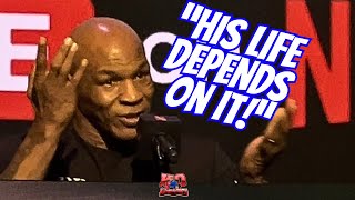 🚨WARNING🚨"HIS LIFE DEPENDS ON IT!" MIKE TYSON NO NONSENSE WORDS TO JAKE PAUL #miketyson #jakepaul