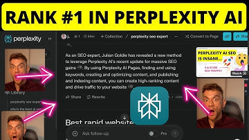 How to Rank #1 in Perplexity AI with SEO (FREE!)