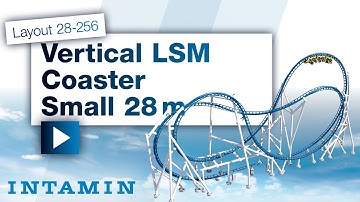 Intamin Vertical LSM Coaster Layout Small, 28m