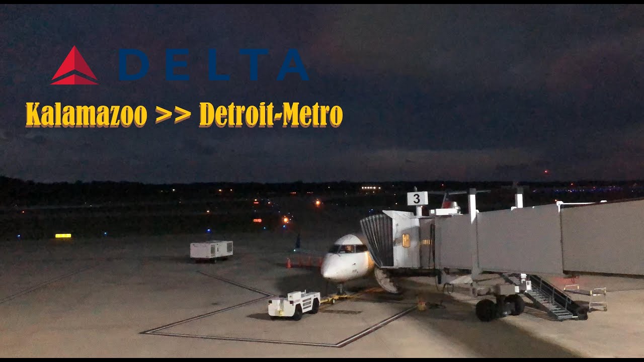 [Trip Report] Delta, Kalamazoo to Detroit YouTube