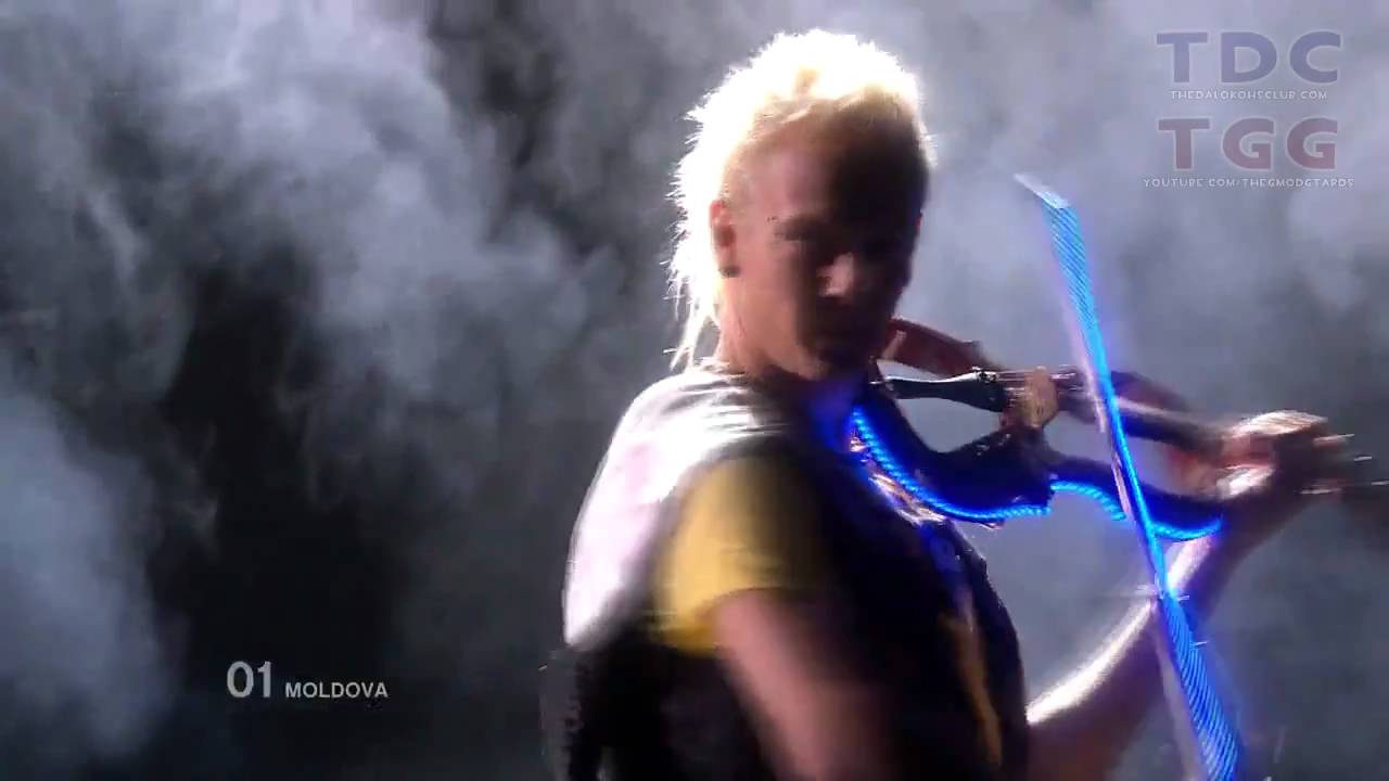 Moldova - EPIC VIOLIN GUY - Eurovision Song Contest -