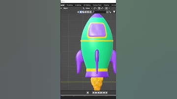 3d rocket modeling! #blenderart #blender3d #trending #3dmodelling #blendertutorial #shorts #ytshorts
