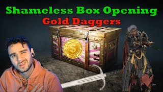 Shameless Box Opening!?! Gold Daggers!
