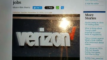 Verizon a layoff 13000 employees.Artificial Intelligence Customers robd.FCC towr.lawsuits no justice