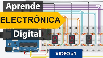 Aprenda ELECTRÓNICA Digital con ARDUINO -Parte #1