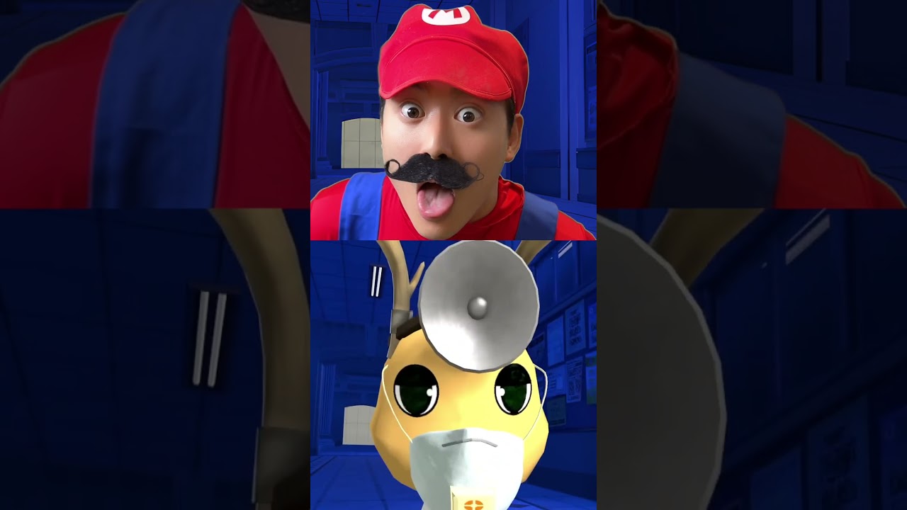 Nurse vs DR Harlow VS Super Mario Brothers 😂 - Roblox Mario Funny Meme #humor #emotionalstory #sad