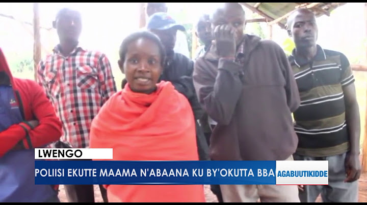 Poliisi ekutte maama n'abaana ku by'okutta bba e Lwengo.
