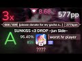 87worst hr player  jun with alison  sunkiss 3 drop please donate dt 9540 26  577pp 3