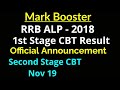 RRB ALP 1st stage Result | 2nd Stage Exam date | Official Announcement | Tamil | chennai | MB