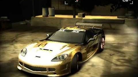 NFS Most Wanted - Corvette C6 Tuning