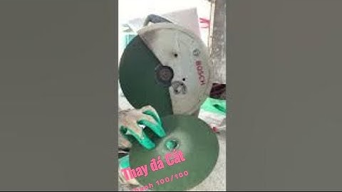 Hướng dẫn thay đá cắt máy cắt bàn 2023 ||Thay lưới đá cắt đa năng. ct36vlog.  #ct36vlog