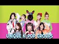 My Favorite Unique K-pop Groups and Concepts