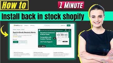 How to install back in stock for shopify 2025