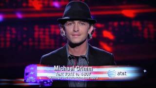 Video thumbnail of "America's Got Talent Michael Grimm Let's Stay Together"