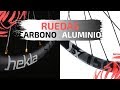 RUEDAS de CARBONO 🆚 RUEDAS de ALUMINIO | Ciclismo y MTB