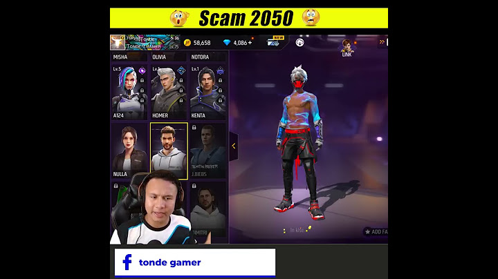 Scam 2050 in Free Fire 🤐 #shorts #tondegamer