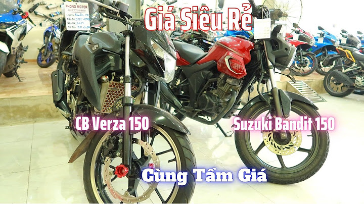 So sánh honda cb150 verza và suzuki bandit 150 năm 2024