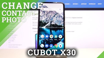 How to Add Photo to Contact in CUBOT X30 – Add Profile Photo to Contacts