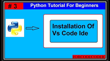 Installation Of Vs Code and Python Setup | Python Tutorial For Beginners In Hindi #3