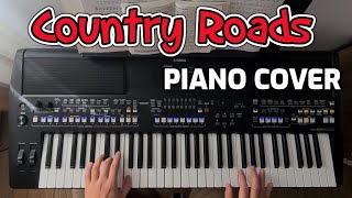 John Denver - Take Me Home, Country Roads - Piano Cover - Instrumental - Yamaha SX600