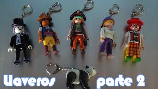 Uniendo Puntos - Checa nuestra colección de llaveros de Playmobil