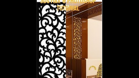 CNC Jali Design Tutorial | Learn 3ds Max & Photoshop for CNC Cutting | Step-by-Step Guide