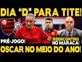 DIA &quot;D&quot; PARA TITE! CONTRATAÇÃO DE OSCAR NO MEIO DO ANO! MARACANÃ VIRA TRUNFO! PRÉ-JOGO!