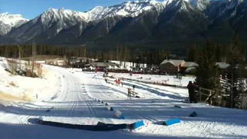 Andy Newell, Emil Joensson and others in the Canmore Classic Sprint Qualifier