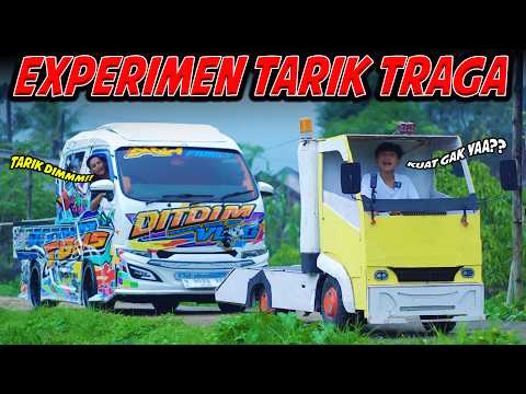 TOWING TARIK TRAGA!! DIMAS COBA EKSPERIMENT KEKUATAN MESIN UNTUK TARIK TRAGA,APAKAH KUAT??😱😱