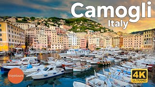 Camogli - İtalyan Rivierasındaki Pitoresk Sahil Köyü 4K Uhd